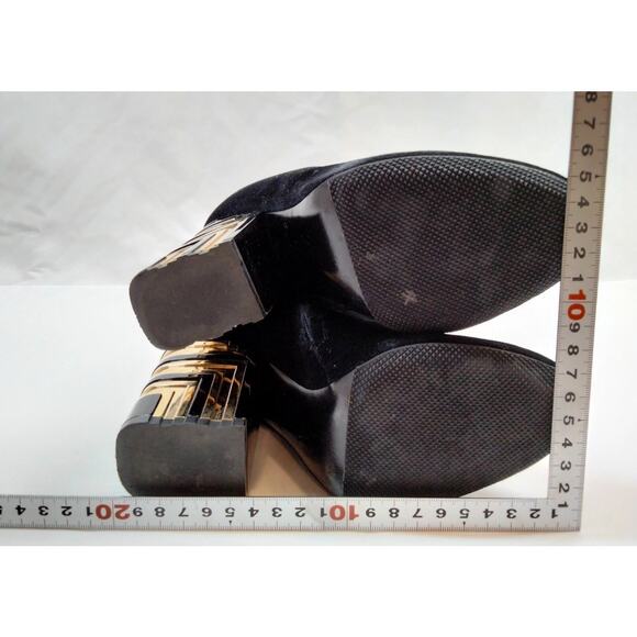 Louis Vuitton Black Suede Boots 37/7 - Picture 4 of 7